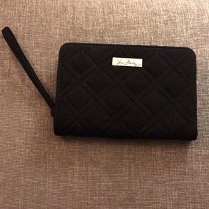 Black Vera Bradley Lined Wallet
